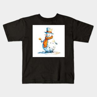 Snowman Kids T-Shirt